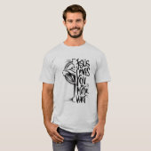 "Faith-Inspired Jesus T-Shirt Sticker - (Voorkant volledig)