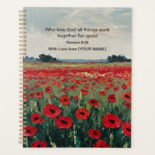 Faith-Inspired Personalized Planner (Voorkant)