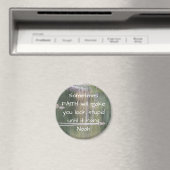 Faith Inspirerend Humor Quote Bijbel Christelijk Magneet (Insitu (Vaatwasser))