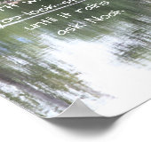 Faith Inspirerend Humor Quote Bijbel Christelijk Poster (Hoek)