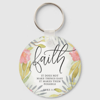 Faith Inspirerend Sleutelhanger