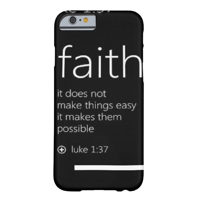 Faith iPhone 6 hoesje (Achterkant)