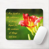 Faith is Mousepad Muismat (Met muis)