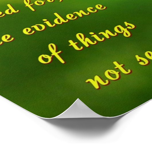 Faith is poster (Hoek)