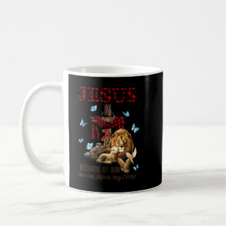 FAITH Jesus Lion Lamb Heaven kent mijn naam Koffiemok