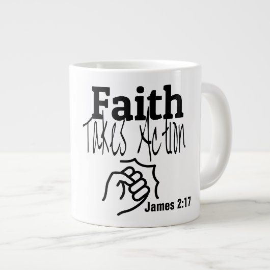 Faith - Jumbo Mok (Voorkant rechts)