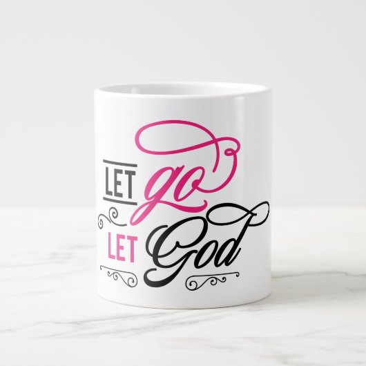 Faith- Jumbo-Mok Grote Koffiekop (Voorkant)