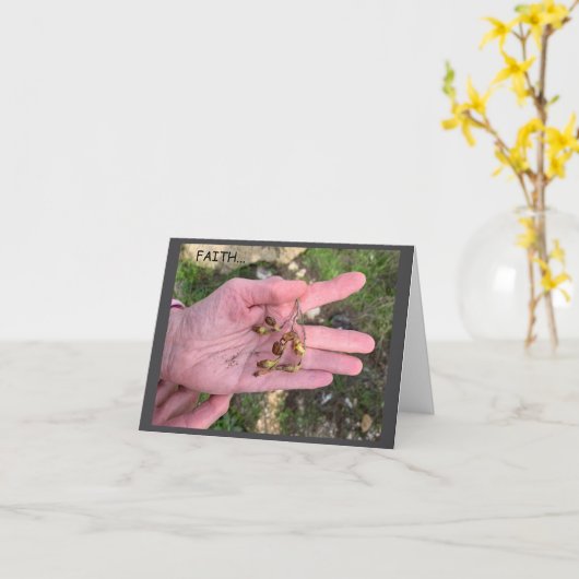 Faith Kaart (Gele Bloem)
