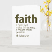 Faith Kaart (Gele Bloem)