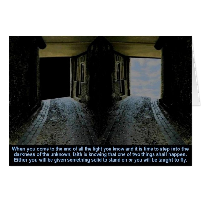 Faith, kaart (Voorkant Horizontaal)