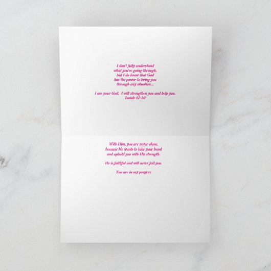 Faith Kaart (Binnen)