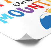 Faith kan bergen Kinder Christelijke scripts verpl Poster (Hoek)