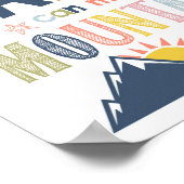 Faith kan bergen Kinder Christelijke scripts verpl Poster (Hoek)