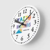 Faith kan bergen Kinder Scriptkunst verplaatsen Ronde Klok (Hoek)