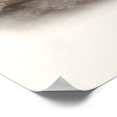 Faith kan bergen rotky Landscape Painting verplaat Poster (Hoek)