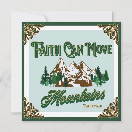 Faith kan bergen verplaatsen (Voorkant)