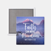 Faith kan bergen verplaatsen magneet (Voorkant / Achterkant)