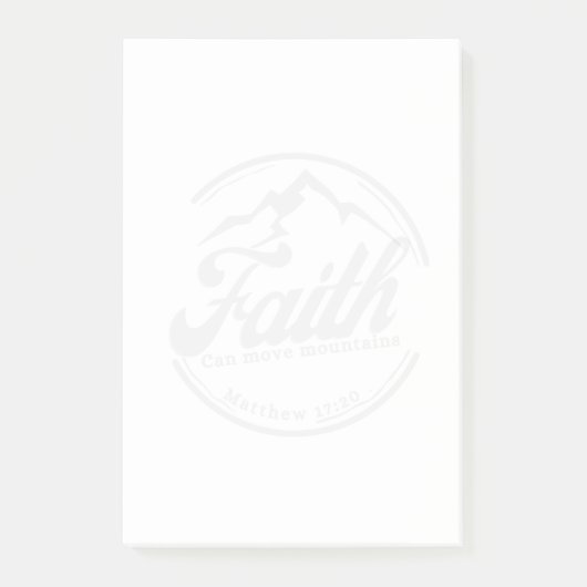 Faith kan bergen verplaatsen post-it® notes (Voorkant)