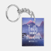 Faith kan bergen verplaatsen sleutelhanger (Voorkant Links)