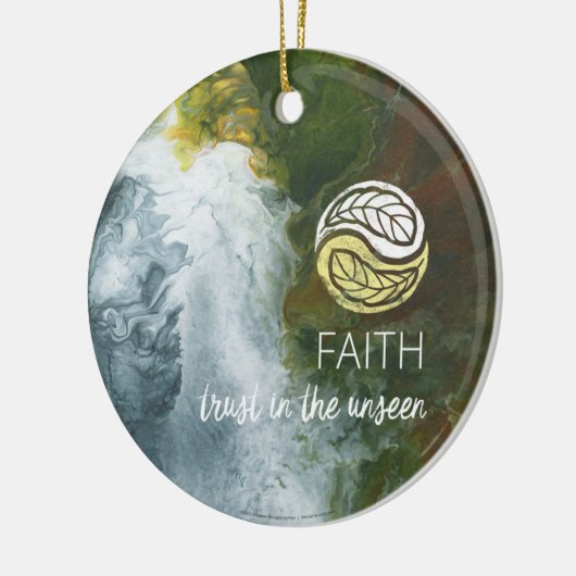 Faith Keramisch Ornament (Links)