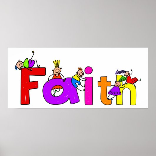 Faith Kinder Poster (Voorkant)