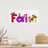 Faith Kinder Poster (Keuken)