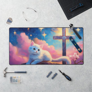 Faith Kitten - Mousemat Bureaumat