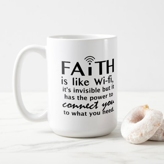 Faith Koffiemok (Met donut)