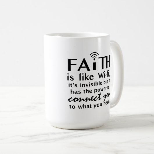 Faith Koffiemok (Voorkant rechts)