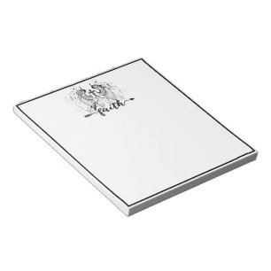 Faith kruis notitieblok