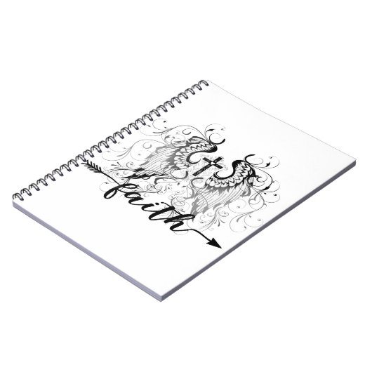 Faith kruis notitieboek (Linkerzijde)