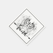 Faith kruis servet (Hoek)