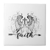 Faith kruis tegeltje (Voorkant)