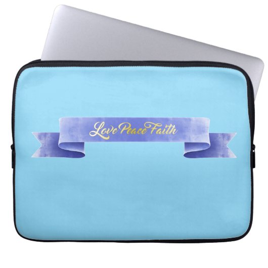 Faith Laptop Sleeve (Voorkant)