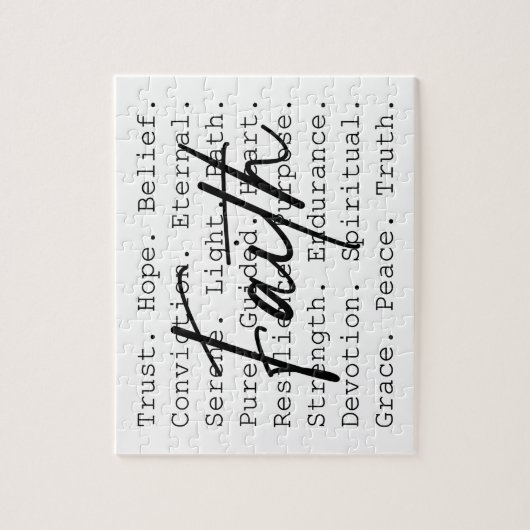 Faith Legpuzzel (Verticaal)