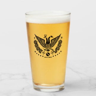 Faith & Liberty Pint Glass Glas