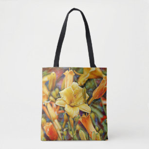Faith Lily Flower en Bijbelvers Tas