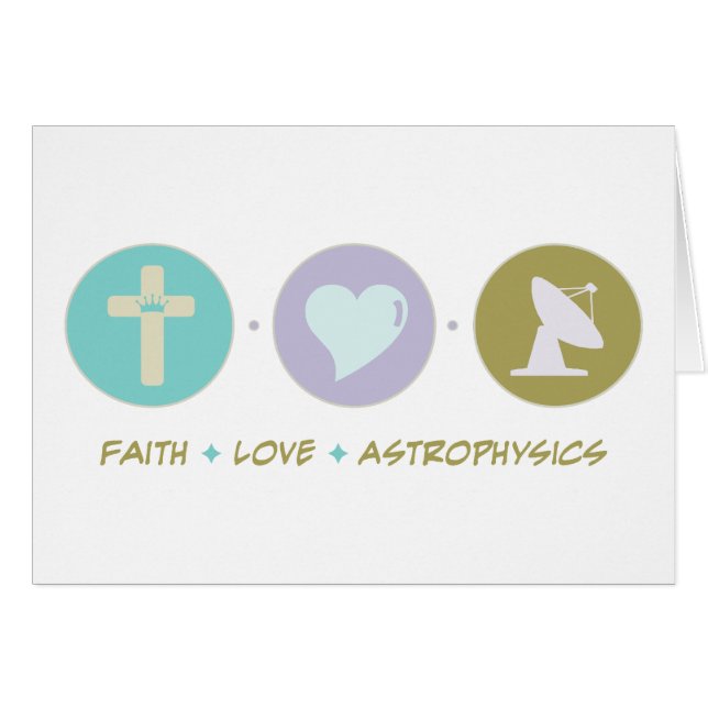 Faith Love Astrofysics (Voorkant Horizontaal)