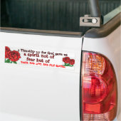 Faith Love Bijbelchristendom Grace Hope Peace Peac Bumpersticker (Op Truck)