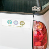 Faith Love Fotografie Bumpersticker (Op Truck)