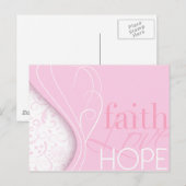 Faith Love Hope Briefkaart (Voorkant / Achterkant)