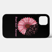 Faith Love Hope Pink daisy Flower Breast Cancer Aw Case-Mate iPhone Case (Achterkant (horizontaal))