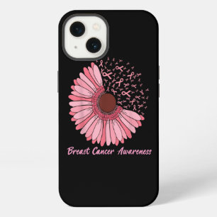 Faith Love Hope Pink daisy Flower Breast Cancer Aw iPhone 13 Hoesje