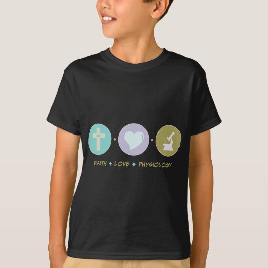 Faith Love Physiology T-shirt (Voorkant)