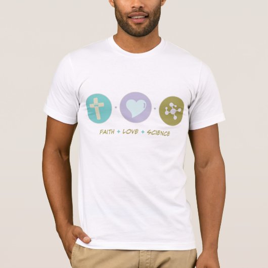 Faith Love Science T-shirt (Voorkant)