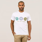 Faith Love Science T-shirt (Voorkant volledig)