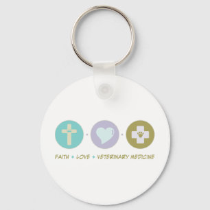 Faith Love Veterinary Medicine Sleutelhanger