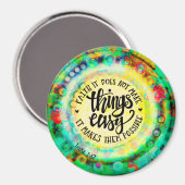 Faith maakt het mogelijk magneet (Voorkant / Achterkant)