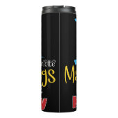 Faith Makes Things Possible Not Easy Thermosbeker (Achterkant)