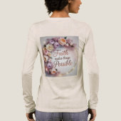 Faith Makes Things Possible Tri-Blend Shirt (Achterkant)